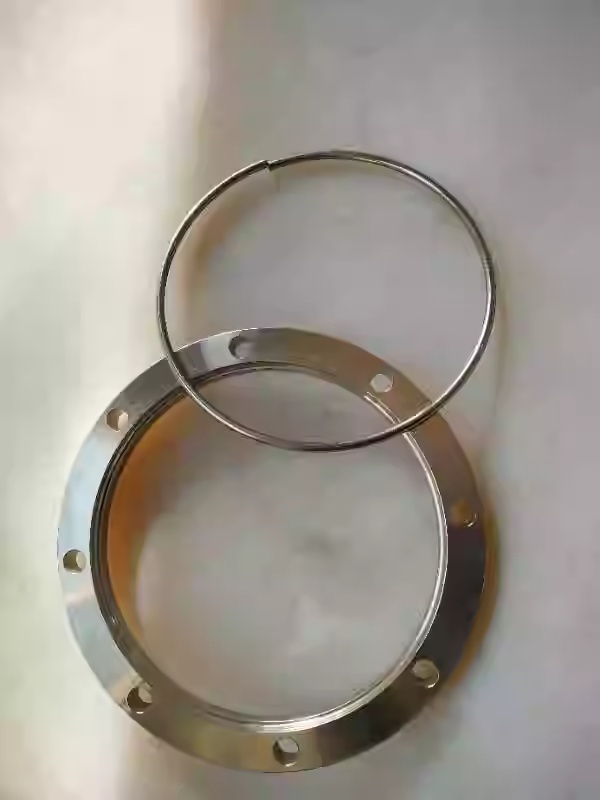 ISO vacuum flange loose flange caliper slip flange movable flange with steel ring